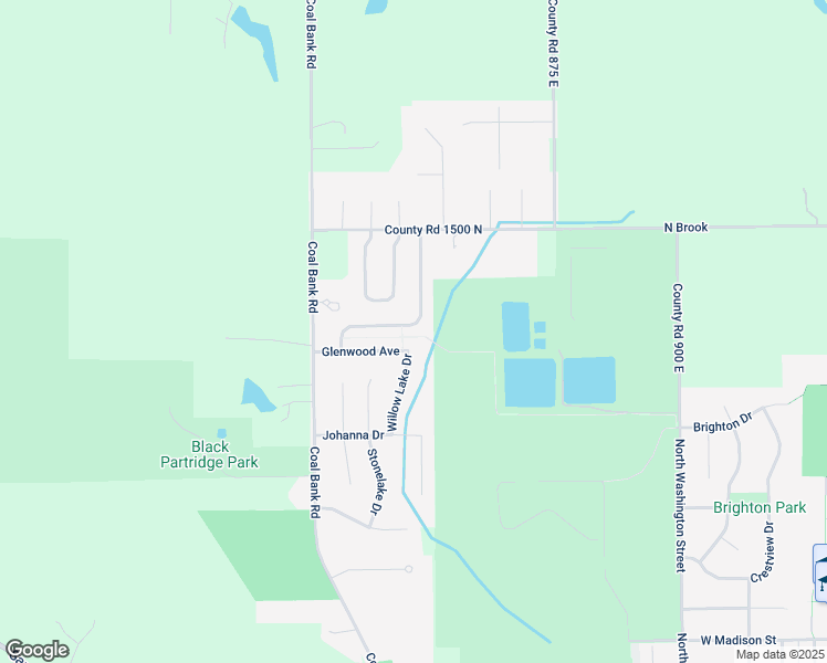 map of restaurants, bars, coffee shops, grocery stores, and more near 1260-1366 Glenwood Avenue in Metamora