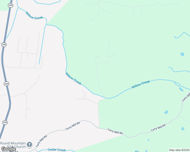 map of restaurants, bars, coffee shops, grocery stores, and more near in Round Mountain