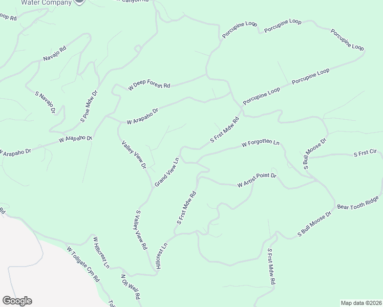 map of restaurants, bars, coffee shops, grocery stores, and more near 2481 South Forest Meadow Road in Coalville