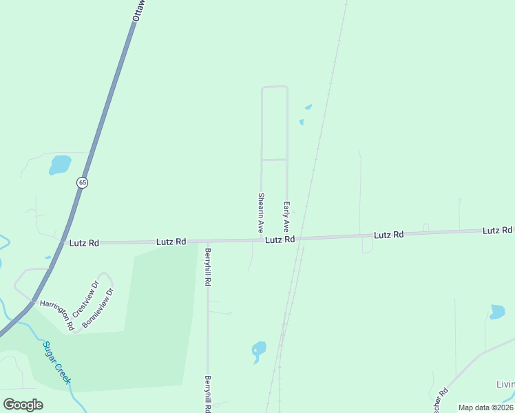 map of restaurants, bars, coffee shops, grocery stores, and more near 3339 Shearin Avenue in Lima