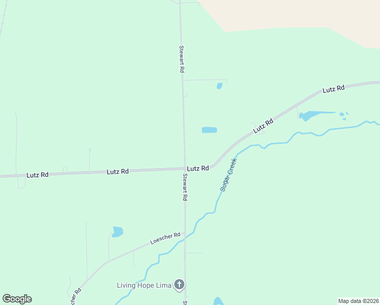 map of restaurants, bars, coffee shops, grocery stores, and more near 4570 Stewart Road in Lima