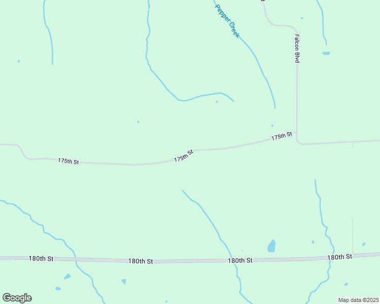 map of restaurants, bars, coffee shops, grocery stores, and more near 15700 175th Street in Drakesville