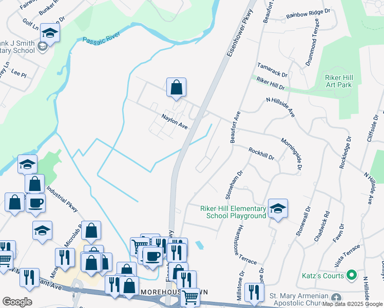 map of restaurants, bars, coffee shops, grocery stores, and more near 3103 Pointe Gate Drive in Livingston