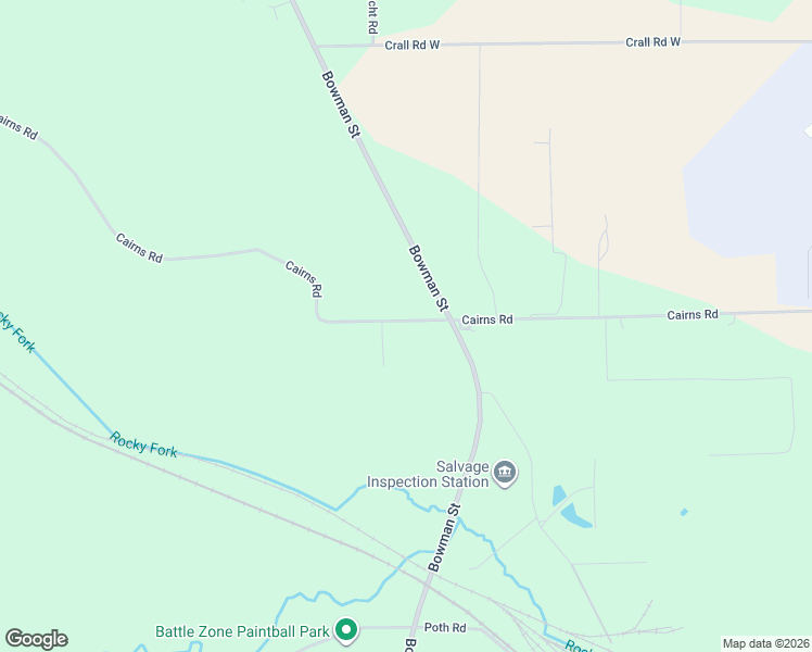 map of restaurants, bars, coffee shops, grocery stores, and more near 744 Cairns Road in Mansfield