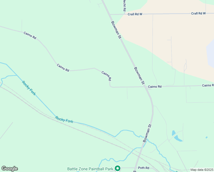 map of restaurants, bars, coffee shops, grocery stores, and more near 861 Cairns Road in Mansfield