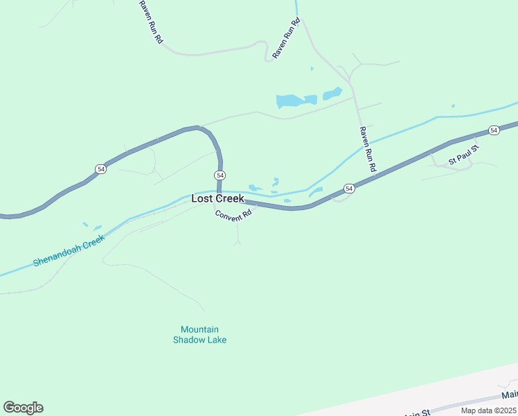 map of restaurants, bars, coffee shops, grocery stores, and more near 371 Mount Olive Boulevard in Shenandoah