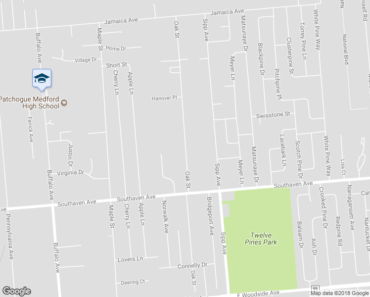 map of restaurants, bars, coffee shops, grocery stores, and more near 188 Oak Street in Medford