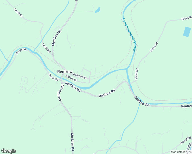 map of restaurants, bars, coffee shops, grocery stores, and more near 107 Kaltenbach Road in Renfrew