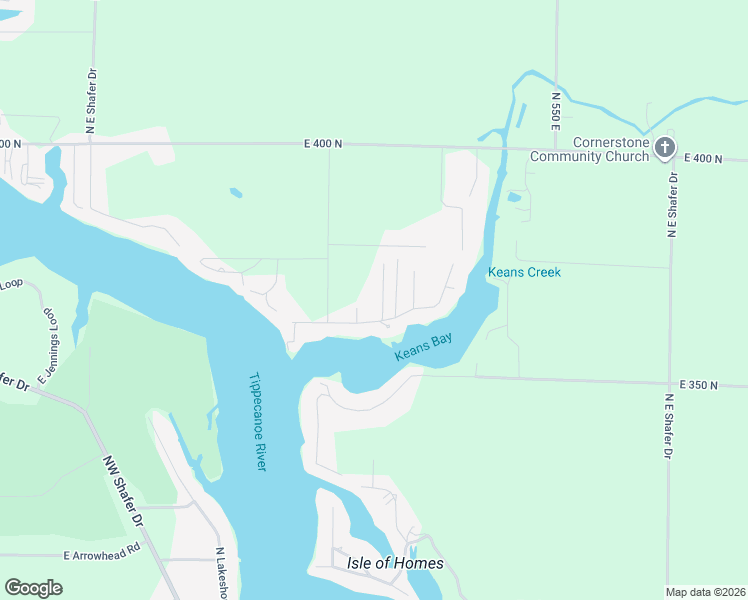 map of restaurants, bars, coffee shops, grocery stores, and more near 5103-5121 East Bay Front Court in Monticello