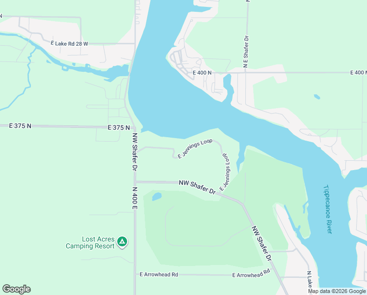 map of restaurants, bars, coffee shops, grocery stores, and more near 4001-4699 East Jennings Loop in Monticello