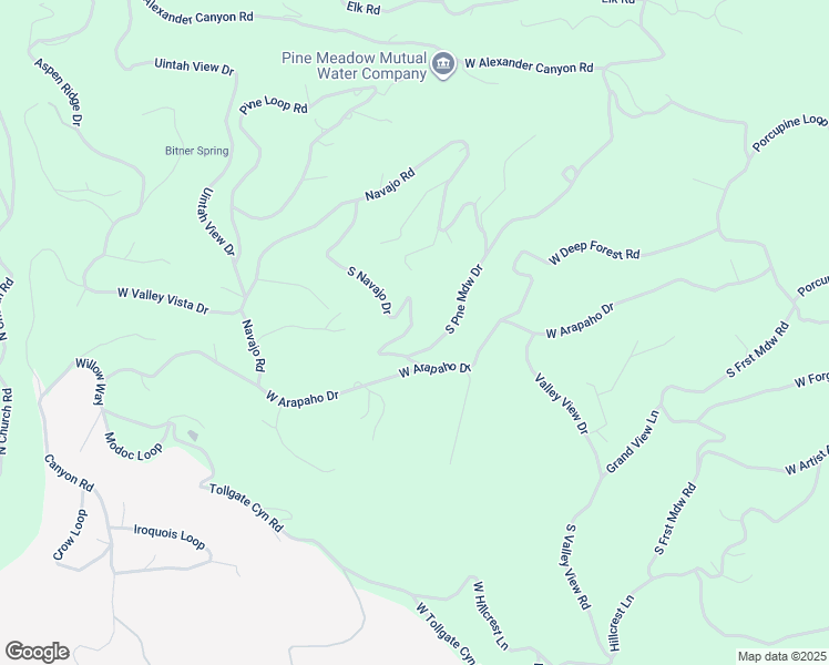 map of restaurants, bars, coffee shops, grocery stores, and more near 2393 South Navajo Drive in Coalville