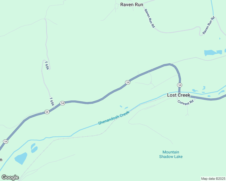 map of restaurants, bars, coffee shops, grocery stores, and more near 568 Mount Olive Boulevard in Shenandoah