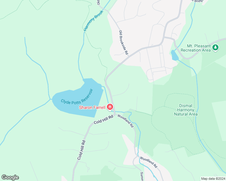 map of restaurants, bars, coffee shops, grocery stores, and more near 2 Reservoir Ridge Road in Morristown