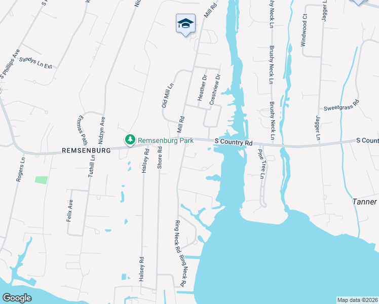 map of restaurants, bars, coffee shops, grocery stores, and more near 4 Ring Neck Road in Westhampton