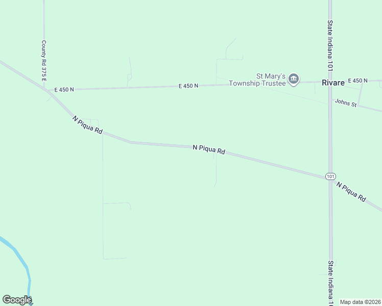 map of restaurants, bars, coffee shops, grocery stores, and more near 4230 North Piqua Road in Decatur