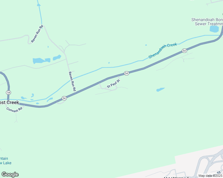 map of restaurants, bars, coffee shops, grocery stores, and more near 12 Chunky Lane in Shenandoah