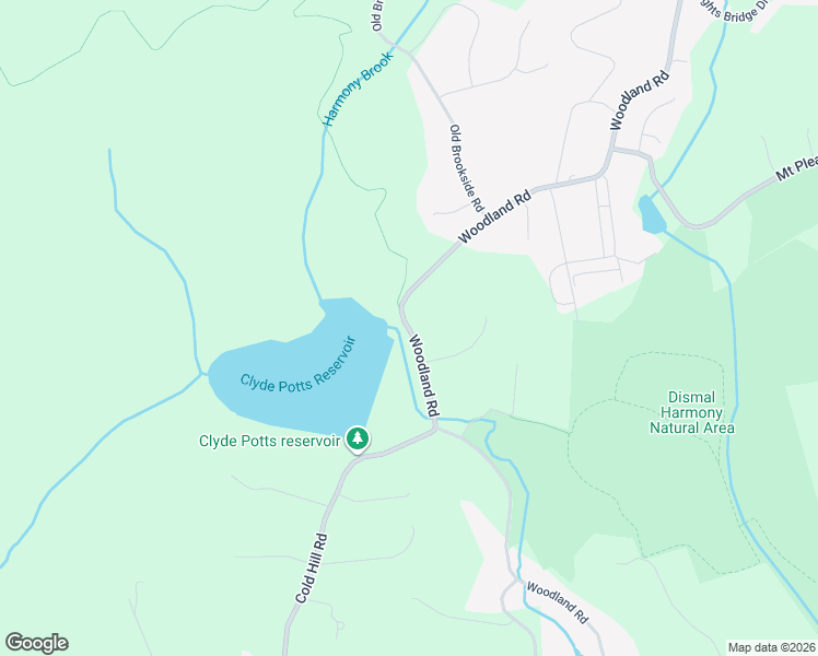 map of restaurants, bars, coffee shops, grocery stores, and more near 2 Reservoir Ridge Road in Morristown