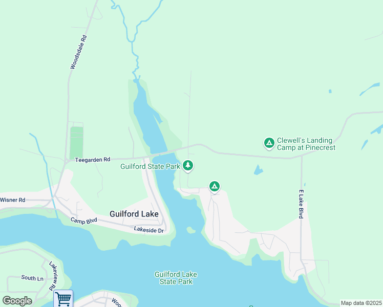 map of restaurants, bars, coffee shops, grocery stores, and more near 33071 Teegarden Road in Lisbon