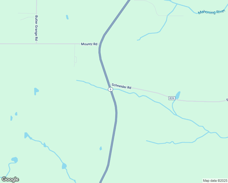 map of restaurants, bars, coffee shops, grocery stores, and more near 6394 Ohio 9 in Hanoverton