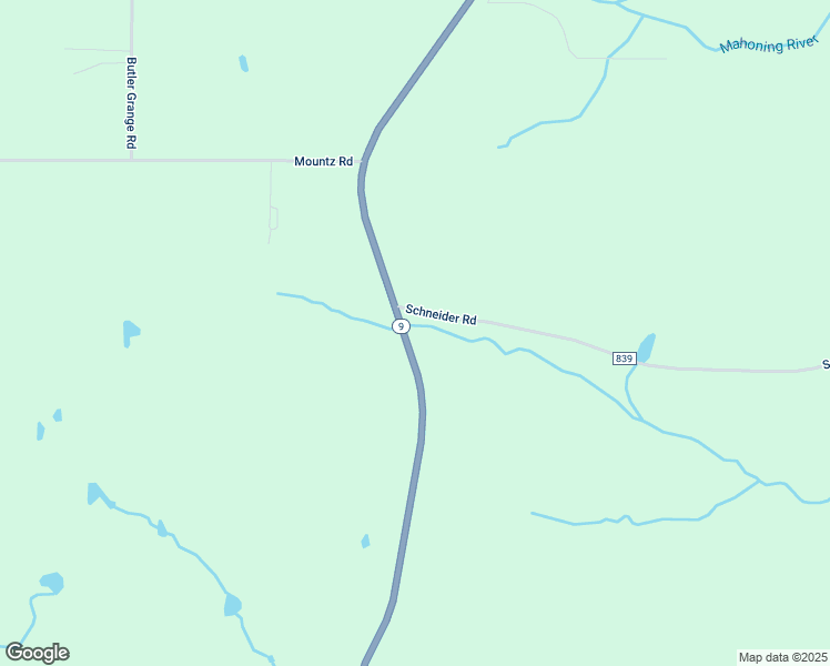 map of restaurants, bars, coffee shops, grocery stores, and more near 6394 Ohio 9 in Hanoverton