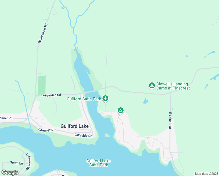 map of restaurants, bars, coffee shops, grocery stores, and more near 33071 Teegarden Road in Lisbon
