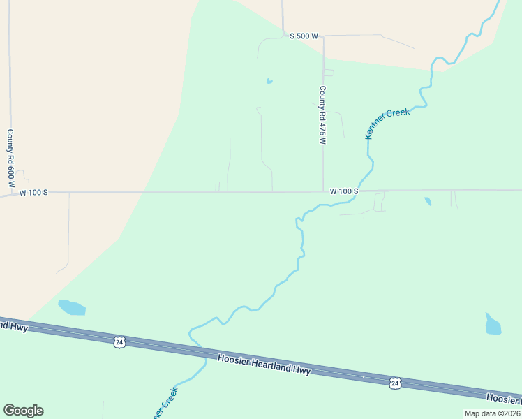 map of restaurants, bars, coffee shops, grocery stores, and more near 5195 West 100 South in Wabash