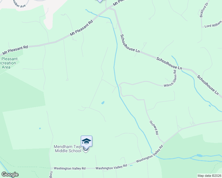 map of restaurants, bars, coffee shops, grocery stores, and more near 20 Old Orchard Road in Morristown