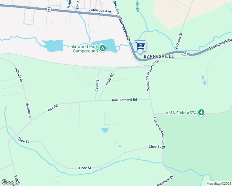 map of restaurants, bars, coffee shops, grocery stores, and more near 5 Diamond Avenue in Schuylkill County