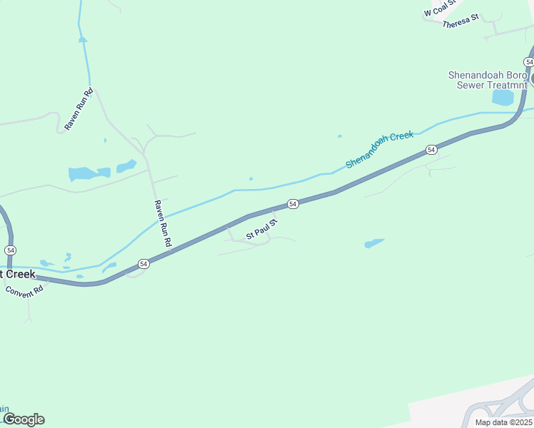 map of restaurants, bars, coffee shops, grocery stores, and more near 195 Mount Olive Boulevard in Shenandoah