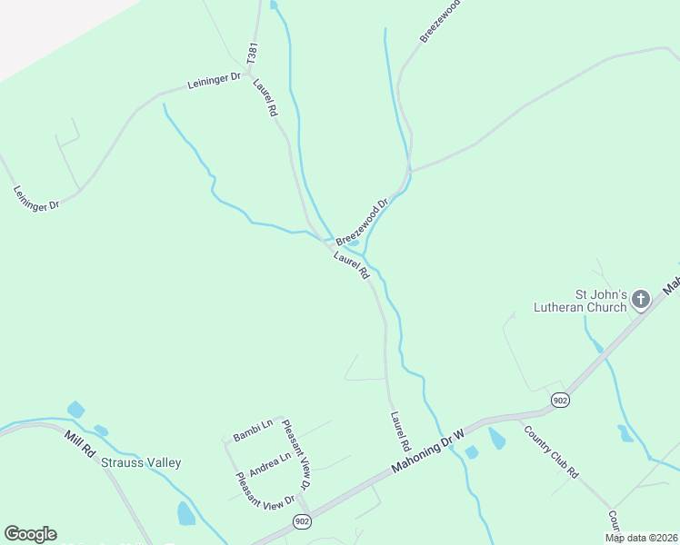 map of restaurants, bars, coffee shops, grocery stores, and more near 201-499 Laurel Road in Lehighton