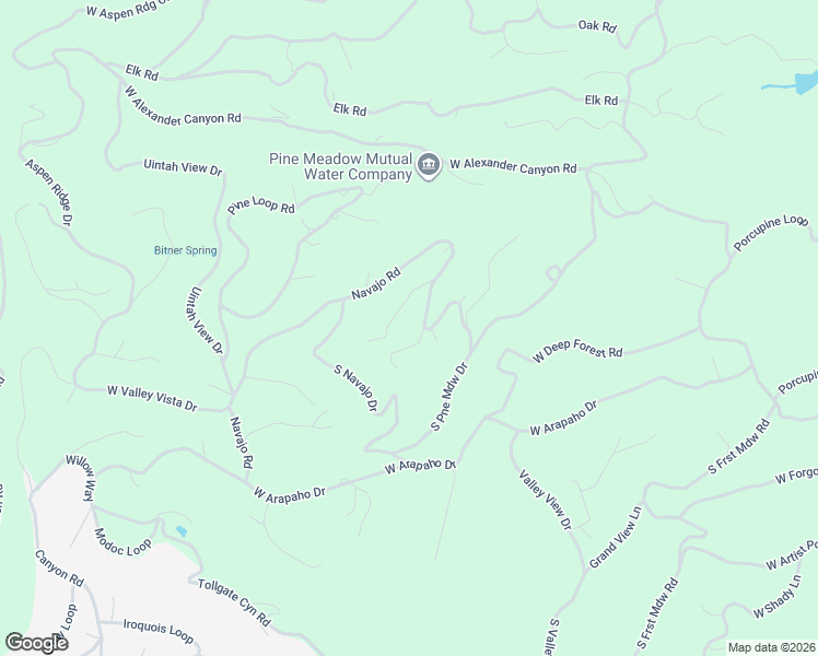 map of restaurants, bars, coffee shops, grocery stores, and more near 1401 Navajo Road in Coalville