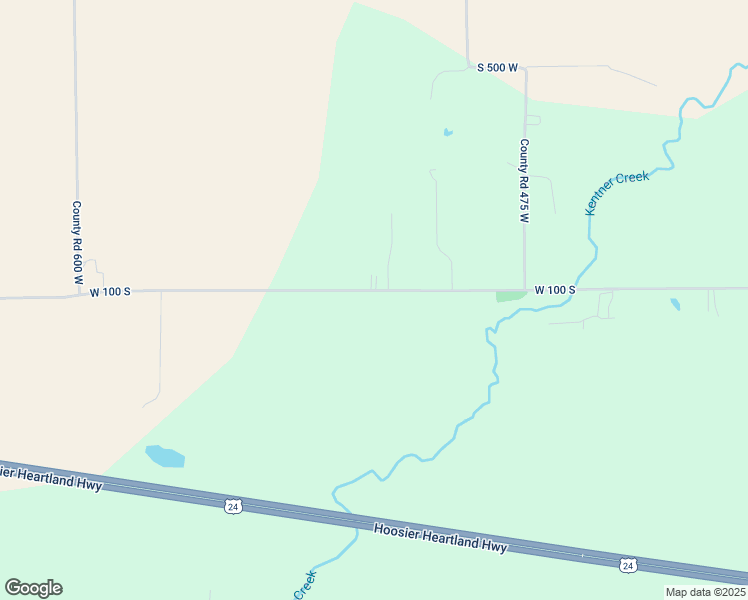 map of restaurants, bars, coffee shops, grocery stores, and more near 5335 West 100 South in Wabash