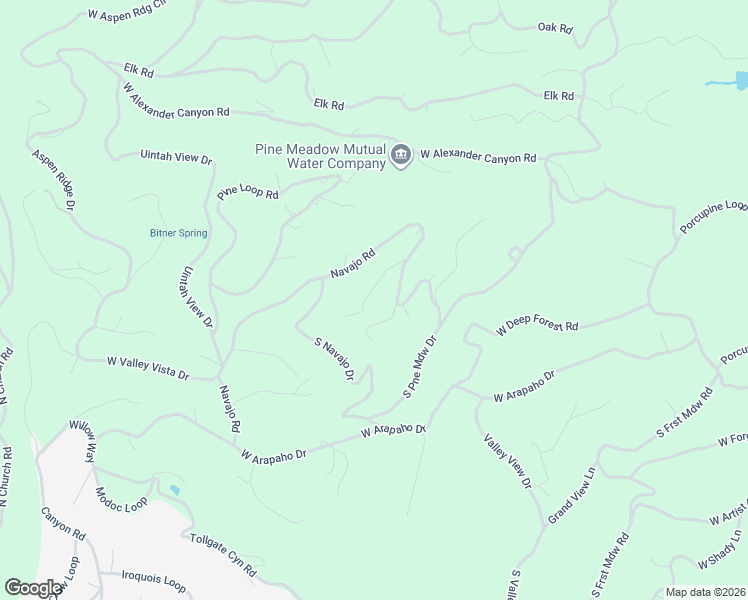map of restaurants, bars, coffee shops, grocery stores, and more near 1401 Navajo Road in Coalville