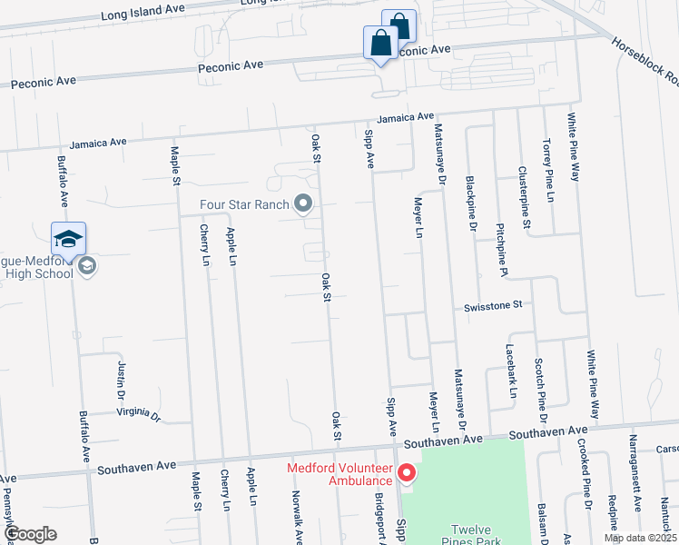 map of restaurants, bars, coffee shops, grocery stores, and more near 2 Hanover Place in Medford
