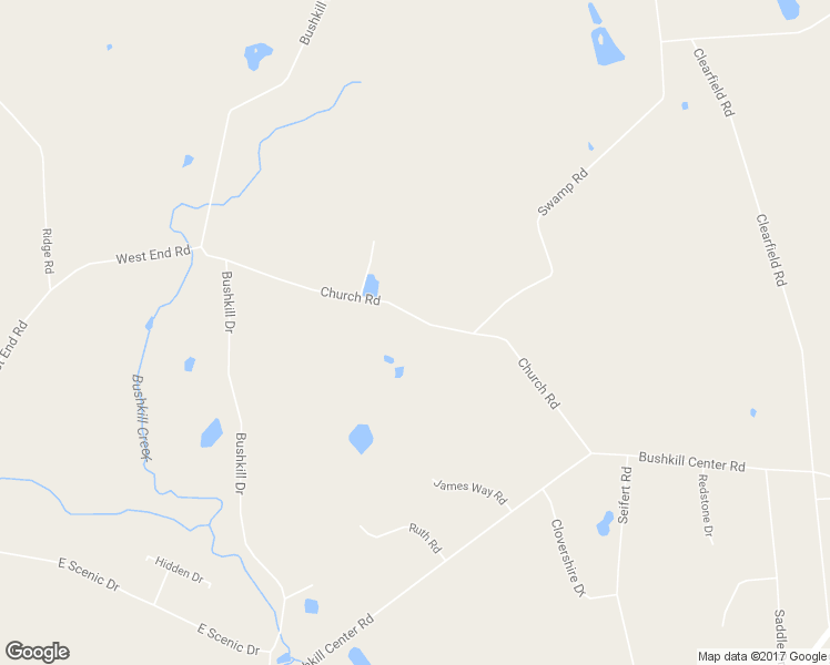 map of restaurants, bars, coffee shops, grocery stores, and more near 1425 Church Road in Wind Gap