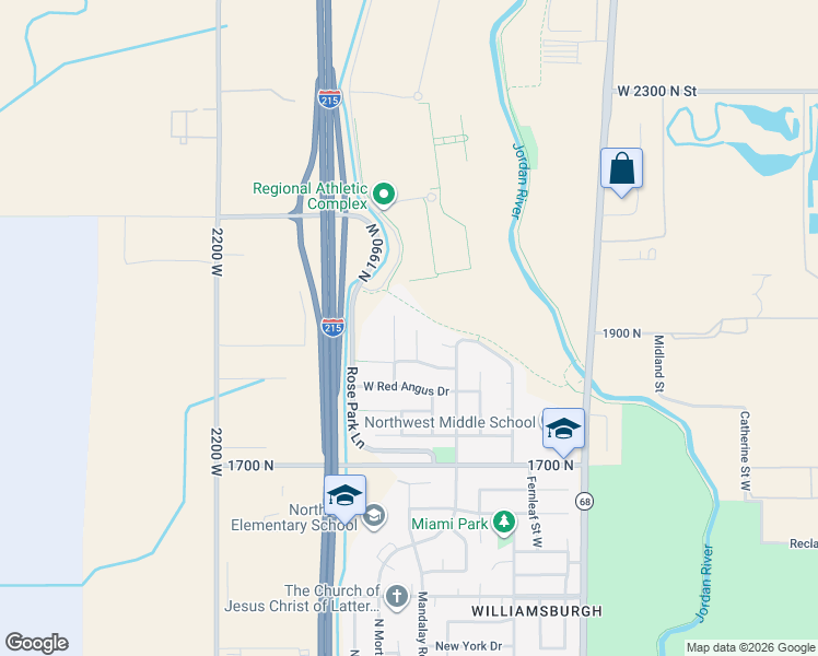 map of restaurants, bars, coffee shops, grocery stores, and more near 1880 Corral Lane in Salt Lake City