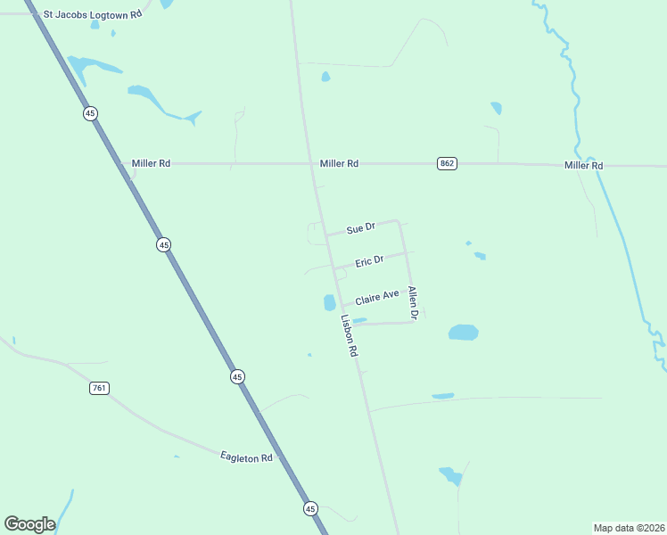 map of restaurants, bars, coffee shops, grocery stores, and more near 6190 Lisbon Road in Lisbon