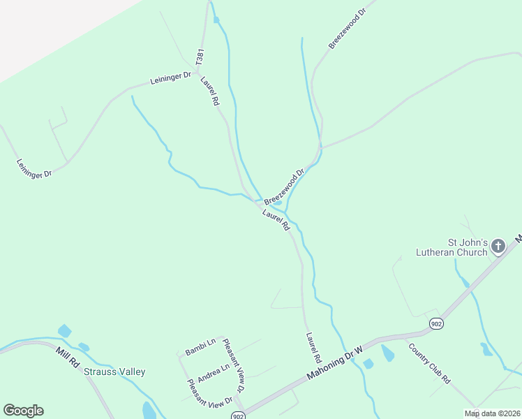 map of restaurants, bars, coffee shops, grocery stores, and more near 499 Laurel Rd in Lehighton