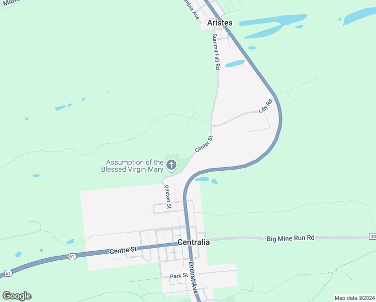 map of restaurants, bars, coffee shops, grocery stores, and more near 520 Center Street in Centralia