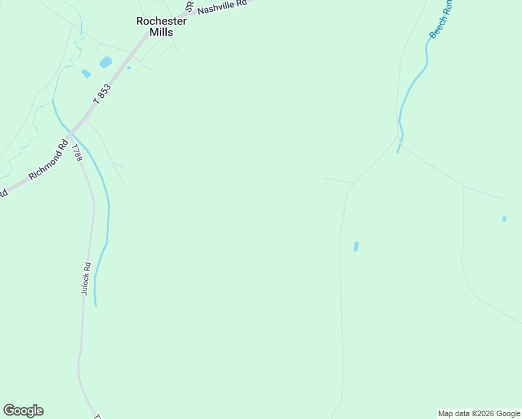 map of restaurants, bars, coffee shops, grocery stores, and more near Braughler Road in Rochester Mills