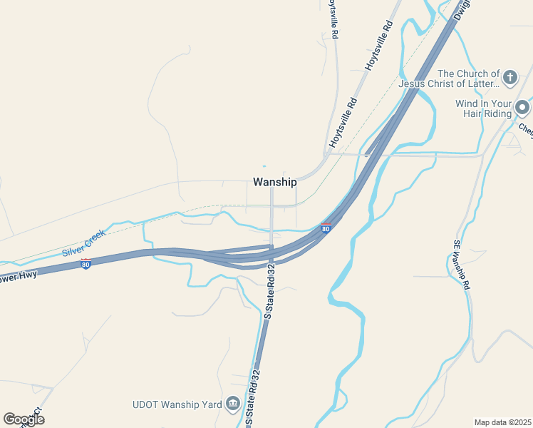 map of restaurants, bars, coffee shops, grocery stores, and more near 2120 South State Road 32 in Coalville