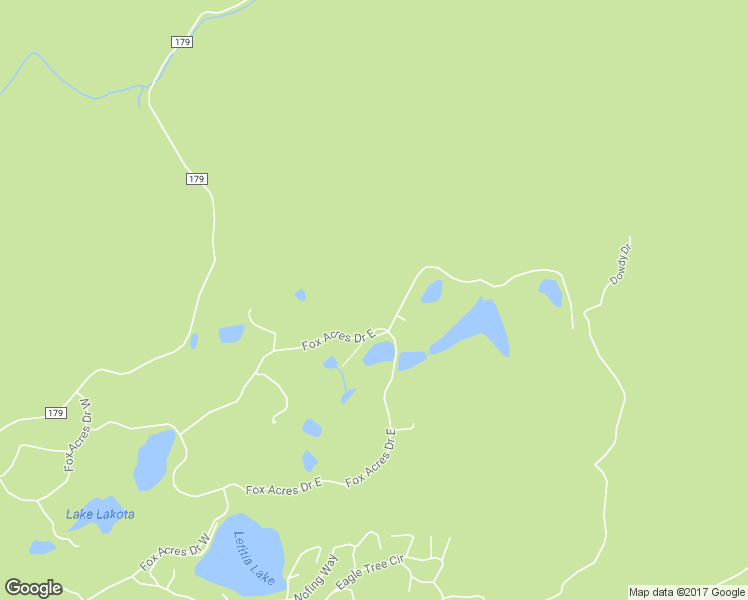 map of restaurants, bars, coffee shops, grocery stores, and more near 2586 Fox Acres Drive East in Red Feather Lakes