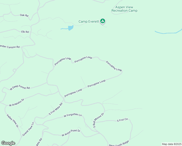 map of restaurants, bars, coffee shops, grocery stores, and more near 289 Porcupine Loop in Coalville