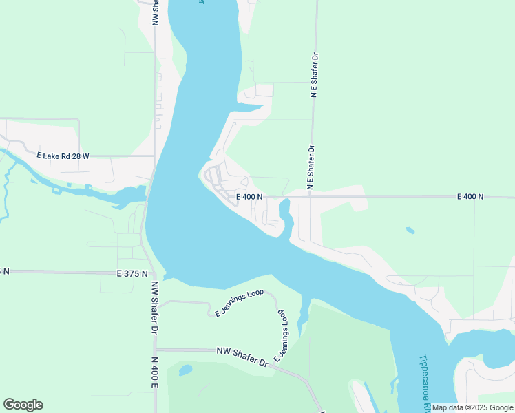map of restaurants, bars, coffee shops, grocery stores, and more near N Lake Road 26 E in Monticello