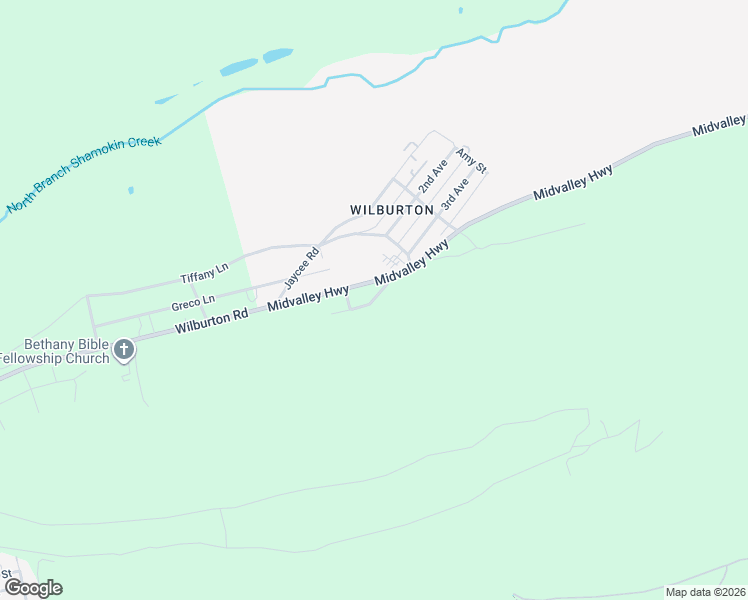 map of restaurants, bars, coffee shops, grocery stores, and more near Sherwood Rd in Wilburton Number One