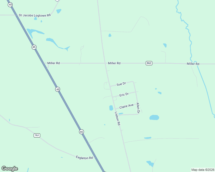 map of restaurants, bars, coffee shops, grocery stores, and more near 6190 Lisbon Road in Lisbon