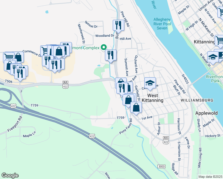 100 Harding Street, Kittanning PA Walk Score