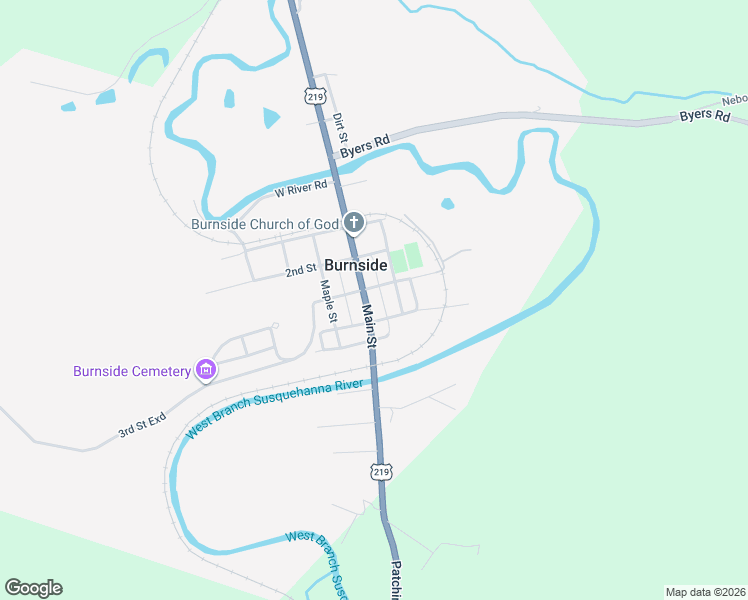 map of restaurants, bars, coffee shops, grocery stores, and more near 50 Spruce Street in Westover