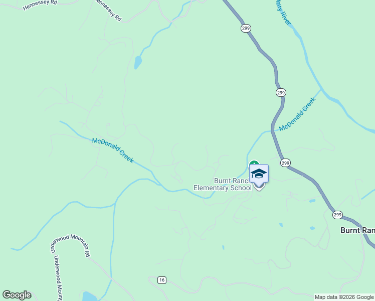 map of restaurants, bars, coffee shops, grocery stores, and more near in Burnt Ranch