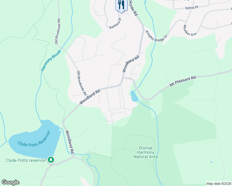 map of restaurants, bars, coffee shops, grocery stores, and more near 3 Levitan Lane in Randolph